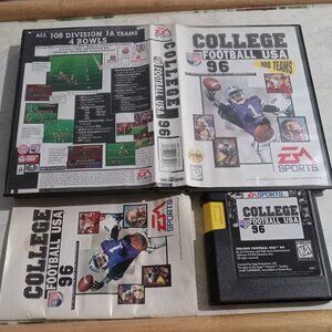 College Football USA 96 NCAA Sega Genesis Video Games